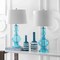 Jonathan Y Genie 28.5" Glass LED Table Lamp, Aqua, 2PK JYL1061A-SET2 - alternate 10