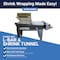 Sealer Sales 12"W x 18.5"L Compact L-Bar Sealer with Hooded Shrink Chamber, 110V SS-48ST-110V - alternate 9