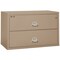 Fireking 2 Drawer, 1 Hr Fire & Impact Rated, 44" Wide Lateral Taupe 2-4422-CTA - alternate 1
