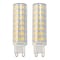Bulbrite 70-Watt Equivalent Dimmable Clear Mini T6 Bi-Pin G9 LED Mini Light Bulb, 2700K, 2PK 862644 - alternate 1