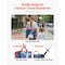 Vevor Ride-on Luggage 18-inch Lightweight Kids Scooter Suitcase with Wheels ROA-18TKR-B06 - alternate 7