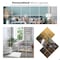 Fab Glass And Mirror Mirror Tiles for Wall -14x14 Pack of 12 | Frameless Wall Mirror | Full Body Wall Mirror | Home MT14x14-P12 - alternate 8