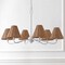 Jonathan Y Grady 35" 6-Light Grand Coastal Farmhouse Adjustable Swooping Arm Metal w/Hand-Woven Rattan Shades L JYL9560A - alternate 11