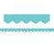 Teacher Created Resources Light Turquoise Scalloped Border Trim, 35 Feet Per Pack, 6PK TCR8736 - alternate 2