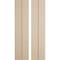 Ekena Millwork Rustic Two Board Joined Board-n-Batten Rough Cedar Faux Wood Shutters w/No Batten, 11W x 76H, PR SHUBJN11X76RCPR - alternate 1