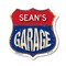Signmission Sean's Garage, 6 Inch X 6 Inch, Plastic Sign SHI-P-6-383-SEAN - alternate 1