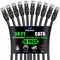 Maximm Cat6 Ethernet Cable 30ft 10Gbps 550MHz UTP, 10PK, Black, 10PK CAT6-CCA-30FTBLACK-10PK - alternate 1