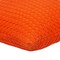 Homeroots 20" Orange Cotton Throw Pillow With Texture 529310 - alternate 3
