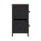 Flash Furniture Harris 5 Drawer Storage Dresser with Black Cast Iron Frame, Brown Wood Top and Brown Easy Pull Engi WX-5L206-MDF-BK-BR-GG - alternate 9