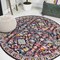 Jonathan Y Modern Persian Boho Floral Multi/Purple 5 ft Round Area Rug MDP200A-5R - alternate 1