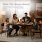 Alaterre Furniture Calais Dining Mid Century 59" Rectangular Dining Table for 4 Solid Wood Kitchen & Dining Room Table ANCA1710 - alternate 9