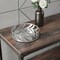 Homeroots 14in Silver Round Metal Geometric Vanity Tray 274455 - alternate 7