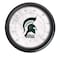 Holland Bar Stool Co Michigan State University Indoor/Outdoor LED Thermometer ODThrm14BK-08MichSt - alternate 1