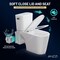 Anzzi Nesso Rear Outlet Macerating 2-Piece 1.6 GPF Single Flush Elongated Upflush Toilet with 0.8 HP White TL-AZ600MPWHKIT - alternate 10