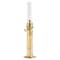 Kings County Tools Oil Lamp 16 in Tall Column Lamp with Antique-Style Brass Body & Glass Chimney Decorative Lantern GW78A05-24 - alternate 1