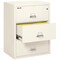 Fireking 3 Drawer, 1 Hr Fire & Impact Rated, 31" Wide Lateral Ivory White 3-3122-CIW - alternate 4