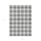 Homeroots 9' X 12' Gray And Charcoal Plaid Washable Indoor Outdoor Area Rug 595401 - alternate 8