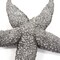 Homeroots 15" Antiqued Silver Resin Starfish Hanging Dimensional Sculpture 401228 - alternate 7