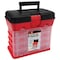 Performance Tool Plastic Tool Storage Bin, 4 Removable Bins Compartments W54042 - alternate 6