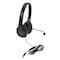 Califone On-Ear Headset with Gooseneck Microphone, 3.5mm, Black KH-08GT BK - alternate 1