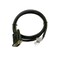 Compucableplususa 25FT HD15 Female to Bare Wire RS232 Serial Pigtail Cable - 28AWG Shielded 3-Row Open End PVC DBC-15HFW-25 - alternate 1