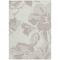 Homeroots 9' X 12' Ivory Beige And Taupe Floral Washable Indoor Outdoor Area Rug 589546 - alternate 5