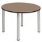 Regency Round Kee Large Breakroom Table, 48 in W, 48 in L, Noble Oak TB48RNDNOBPCM - alternate 1