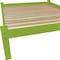 Homeroots Lime Green Solid Wood Queen Bed Frame 546726 - alternate 6