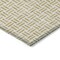 Homeroots 5' X 8' Gold And Ivory Geometric Washable Indoor Outdoor Area Rug 614744 - alternate 9