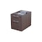 Boss Office Products BOSS 60" x 24" Driftwood Finish Desk Top, Silver Steel Frame with File Drawers SGS5002-101 - alternate 4