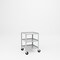 Pucel Utility Table, Three Shelf, 23 in W x 24 in D x 36 in H, Gray TU-2324-3-C5 - alternate 1