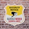 Signmission Security Notice Shield Sign This Propert, 12 Inch X 12 Inch, Plastic Sign SHI-P-12-462 - alternate 6