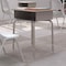 Flash Furniture 31.25 H, 24 W X Laminate, Steel, Walnut/Silver FD-DESK-GY-WAL-GG - alternate 8