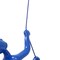 Homeroots 6" X 3" Blue Resin Climbing Man Hanging Dimensional Sculpture 358137 - alternate 5