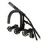 Kingston Brass Wall Mount Clawfoot Tub Faucet, Matte Black AE8450CG - alternate 1