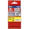 Brother Label/Ribbon Cartridge, Yellow, 3/4 in W TZES641G - alternate 1