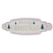 Homeroots 11" X 36" White Green and Red Merry Christmas Metal Wall Decor 487515 - alternate 6