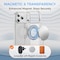 Alpha Digital iPhone 17 PRO Case w/ Magnetic Ring Stand- Full Protection, Soft Flex -360 shockproof IP17PR-CLEAR - alternate 8