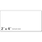 Pres-A-Ply White Labels, 2" x 4", Permanent, PK2500 30609 - alternate 5