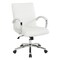 Office Star Products FL Series Executive Low Back Chair, White FL92011C-u11 - alternate 1