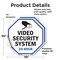 Signmission Video Security System 24 Hour, 10 inch X 10 inch, Vinyl Decal, 2PK OC-D-2PACK-10-4 - alternate 4