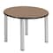 Regency Round Kee Medium Breakroom Table, 36 in W, 36 in L, Noble Oak TB36RNDNOBPCM - alternate 1