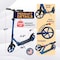 Outdoorcruiser Outdoor Cruiser Kick Scooter, Ages 6+, 250 LBS Max, Foldable, 8in. Wheels, Suspension, Blue OCTENS486 - alternate 8