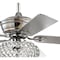 Jonathan Y Crista 52" 3-Light Metal/Wood LED Ceiling Fan, Chrome JYL9600A - alternate 10