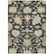 Homeroots 8' X 10' Black And Ivory Floral Washable Indoor Outdoor Area Rug 605190 - alternate 8