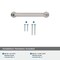 Amerock Factor 3 inch 76mm Center-to-Center Satin Nickel Cabinet Pull BP37380G10 - alternate 4