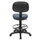 Office Star Products DC Series Sculptured Seat & Back Custom Fabric Drafting Chair, Dillon Blue DC517V-R105 - alternate 8