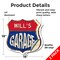 Signmission Will's Garage, 18 inch X 18 inch, Vinyl Decal, 2PK SHI-D-2PACK-18-383-WILL - alternate 4