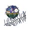 Holiday Bright Lights Cluster Light Set, 448-Lamp, LED Rice Lamp, 30,000 hrs Average Life, 10 ft L LED-3MCR448-GBL - alternate 2