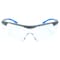 General Electric 01 Series Impact-Resistant Safety Glasses Clear Lens Blue Frame 1 pk GE101C - alternate 7